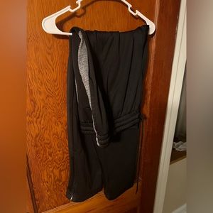 Mens BIG AND TALL “The Foundry” Black and Gray sweatpants